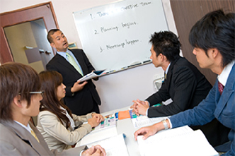 Photo: English-language training