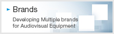 Brands / Developing Multiple brands for Audiovisual Equipment